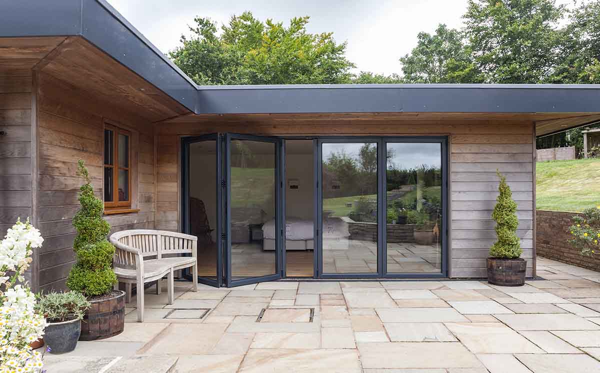 Smart Black Aluminium Doors