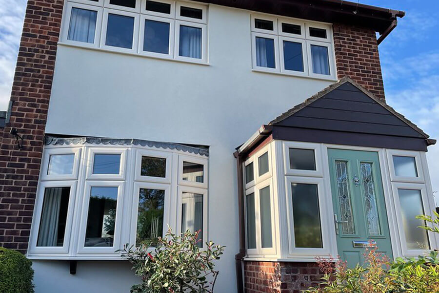 uPVC casement and bay windows